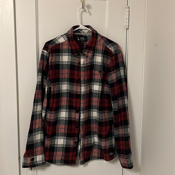 Etnies Skateboard Company Flannel Button Up - Picture 1 of 4
